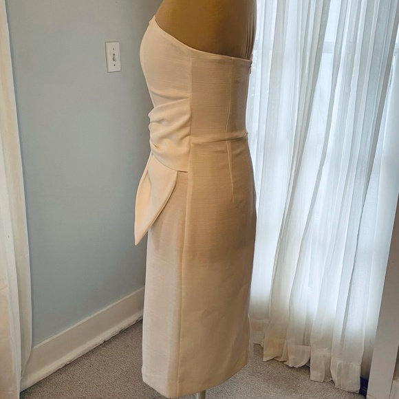 DO+BE White short strapless dress Size small - Picture 2 of 4